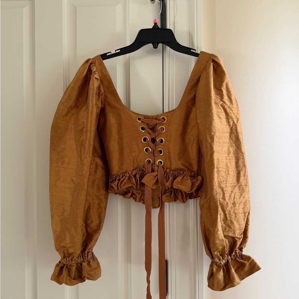Louise New York Gold Sophia Corset Top - Picture 6 of 9